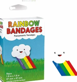 GAMAGO - Rainbow Bandages (18 Pieces)