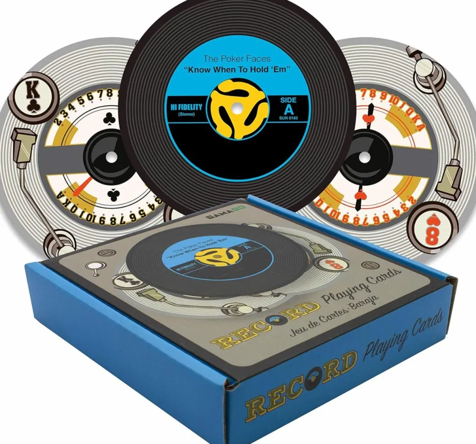 GAMAGO - Vinyl Record Playing Cards