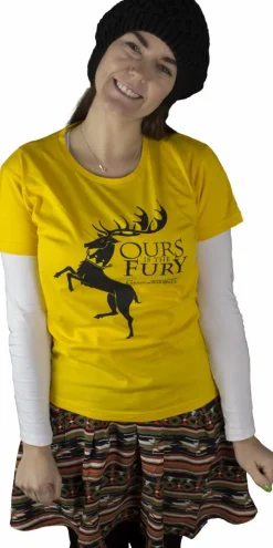 Game of Thrones - Baratheon House Sigil Yellow Female T-Shirt