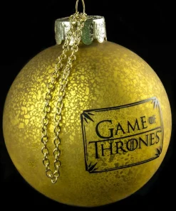 Game of Thrones - Baratheon House Crest Rounded Decal Ball Christmas Ornament