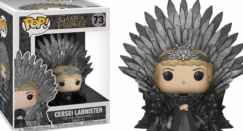 Game of Thrones - Cersei Lannister on Iron Throne Deluxe Pop! Vinyl Figure