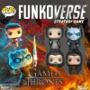 Game of Thrones - Daenerys, Night King, Jon Snow & Arya Stark Pop! Funkoverse Strategy Board Game 4-Pack
