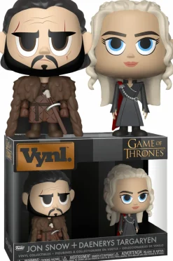 Game of Thrones - Jon Snow & Daenerys Targaryen Vynl. Vinyl Figure 2-Pack