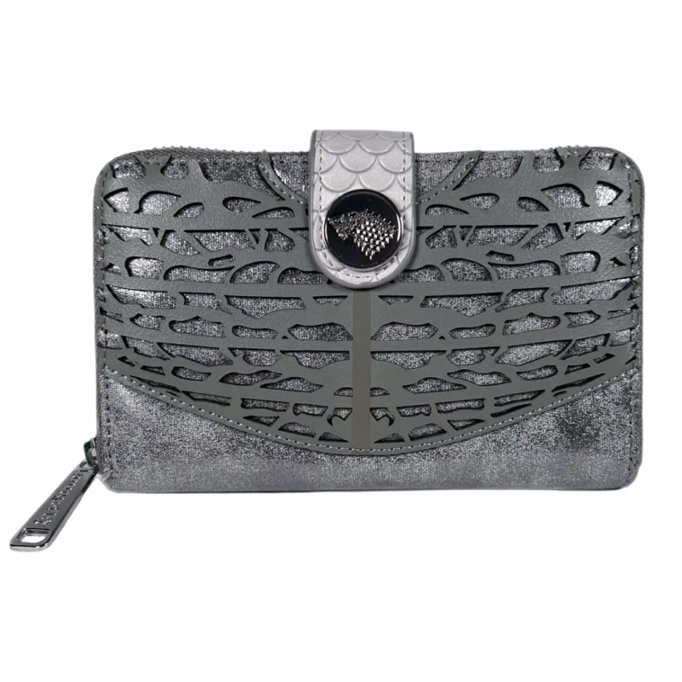Game of Thrones - Sansa Queen in the North 4" Faux Leather Zip-Around Wallet