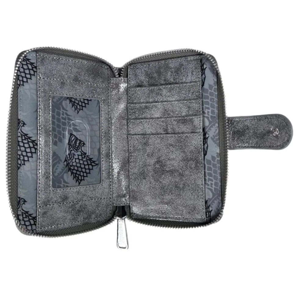 Game of Thrones - Sansa Queen in the North 4" Faux Leather Zip-Around Wallet