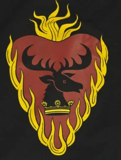 Game of Thrones - Stannis House Sigil Black Male T-Shirt
