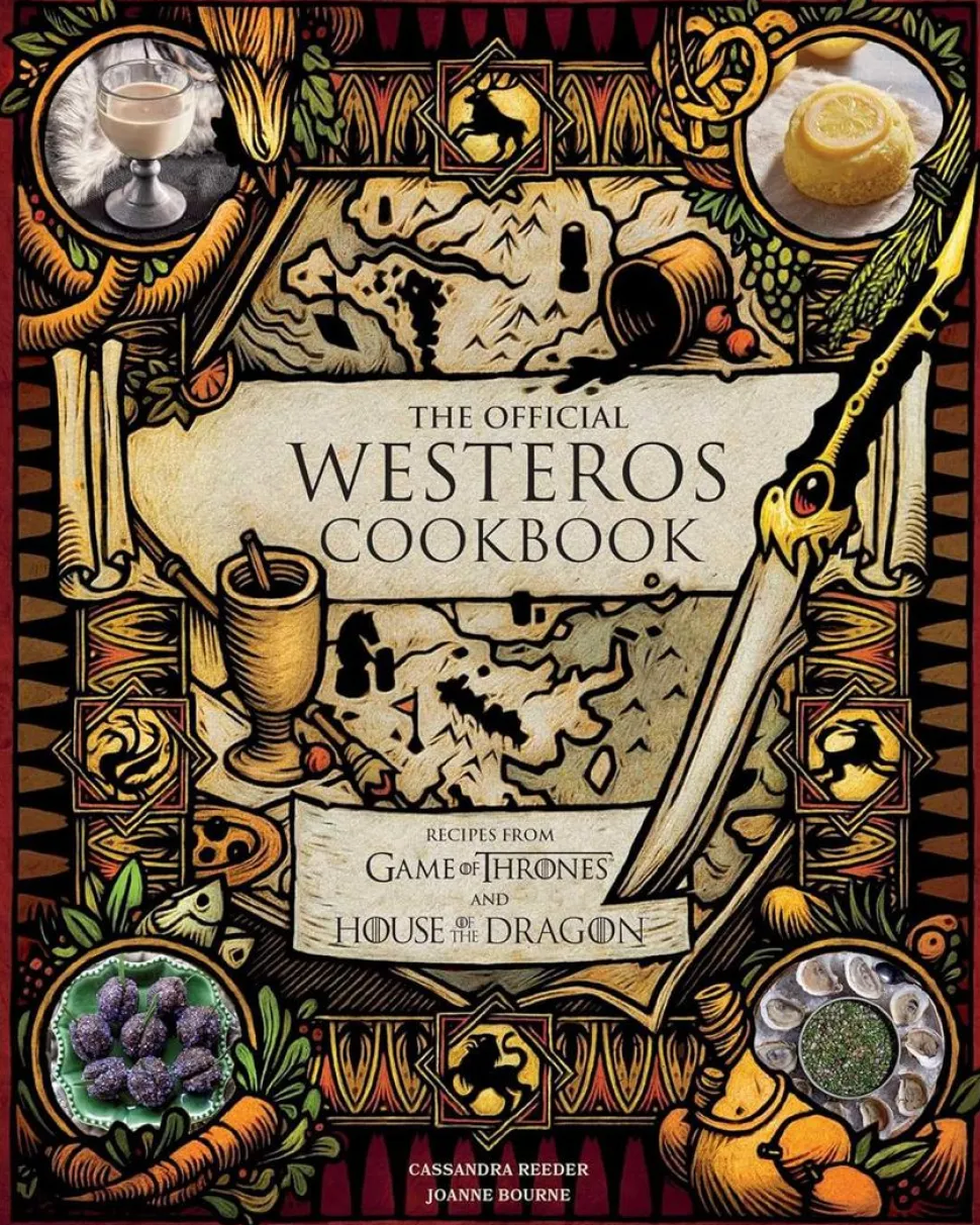 Game of Thrones - The Official Westeros Cookbook: Recipes from Game of Thrones and House of the Dragon Hardcover Book
