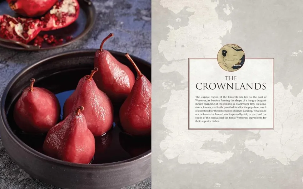 Game of Thrones - The Official Westeros Cookbook: Recipes from Game of Thrones and House of the Dragon Hardcover Book