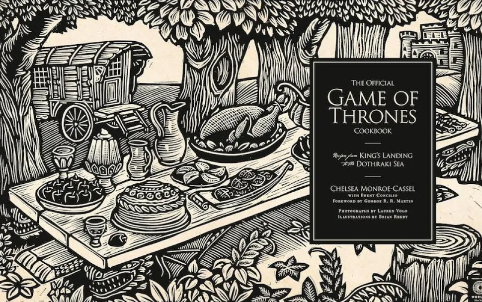 Game of Thrones - The Official Game of Thrones Cookbook Hardcover Book
