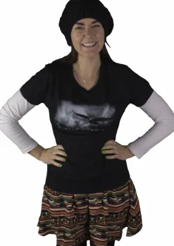 Game of Thrones - Winter is Coming Black Female T-Shirt