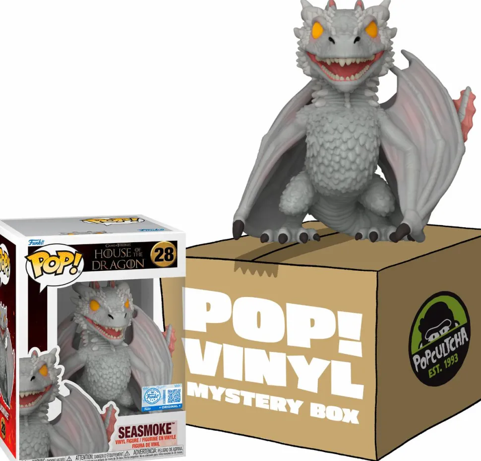 Game of Thrones: House of the Dragon - Seasmoke (Includes Seasmoke & 3 Exclusive Pop! Vinyl Figures)