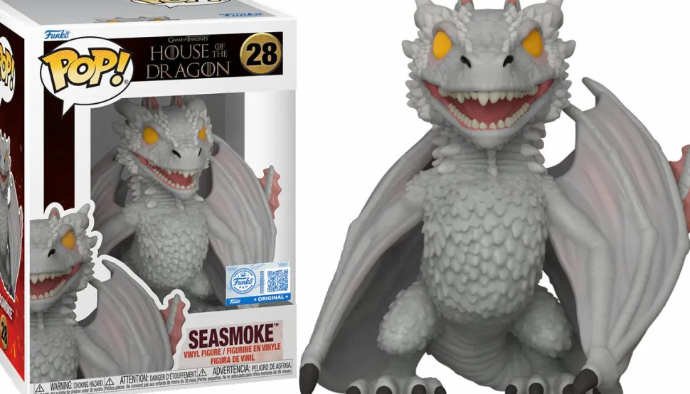 Game of Thrones: House of the Dragon - Seasmoke (Includes Seasmoke & 3 Exclusive Pop! Vinyl Figures)