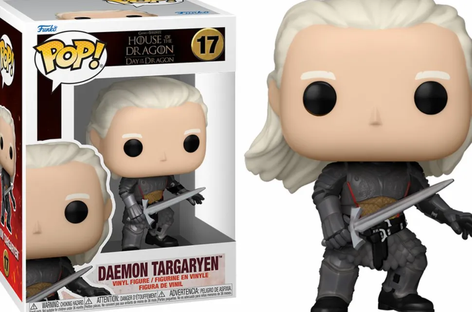 Game of Thrones: House of the Dragon - Daemon Targaryen with Dark Sister Pop! Vinyl Figure