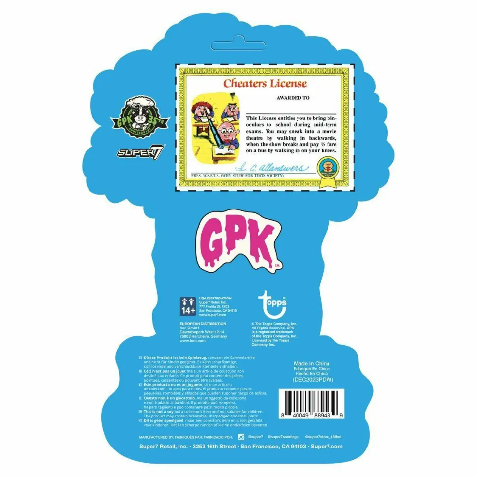 Garbage Pail Kids - Blasted Billy ReAction 3.75" Action Figure (2024 SDCC Exclusive)