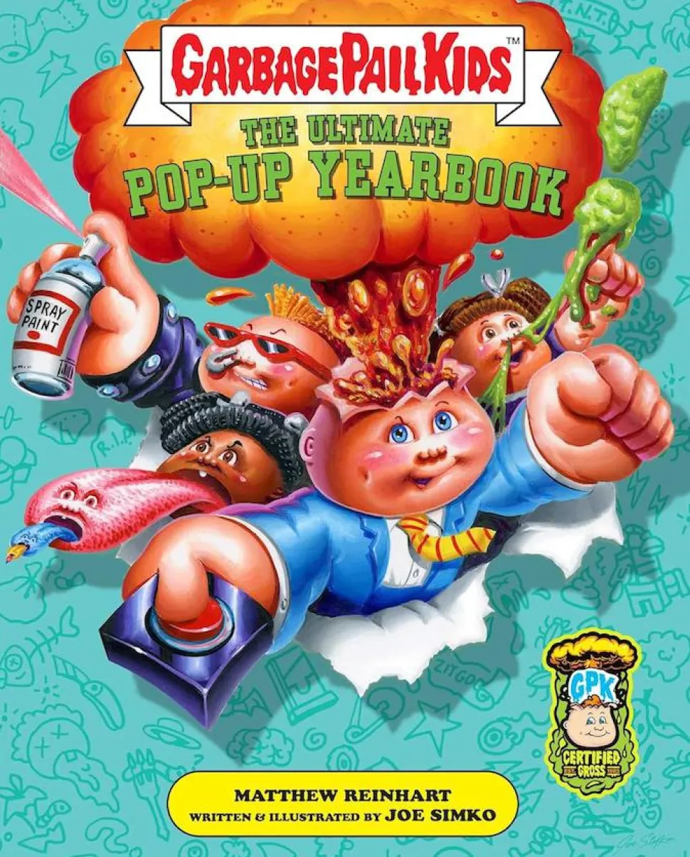 Garbage Pail Kids - The Ultimate Pop-Up Yearbook Hardcover Book
