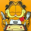 Garfield - Garfield Lasagna Dinner Enamel Pin