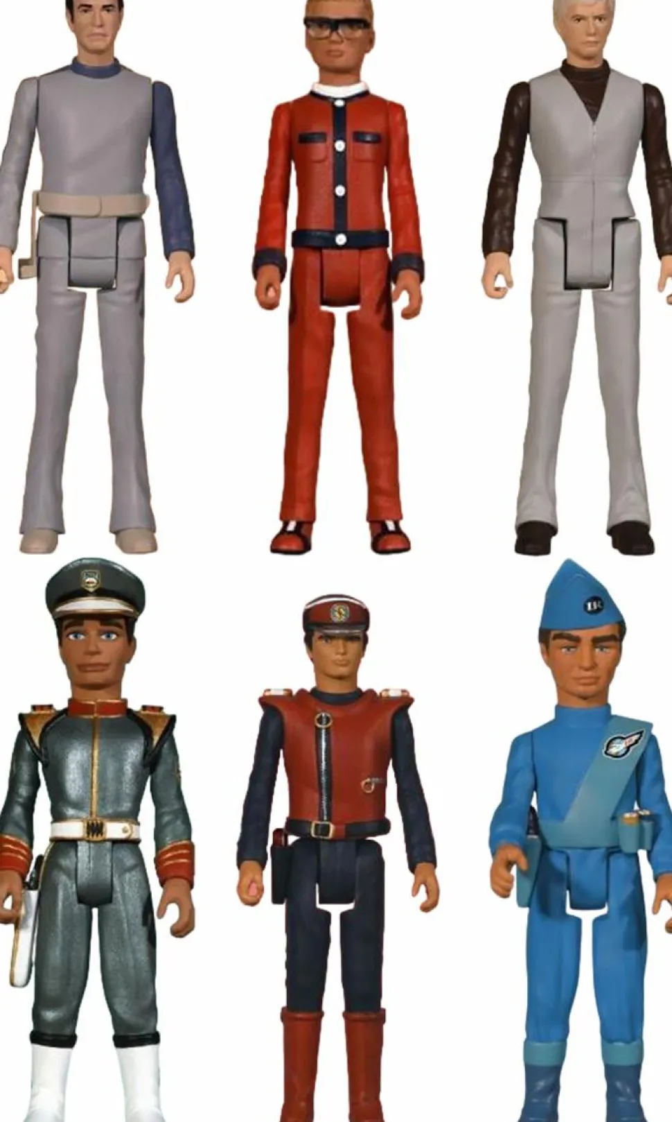 Gerry Anderson - The Anderson Collection Wave 1 3.75" Scale Action Figure Bundle (Set of 6)