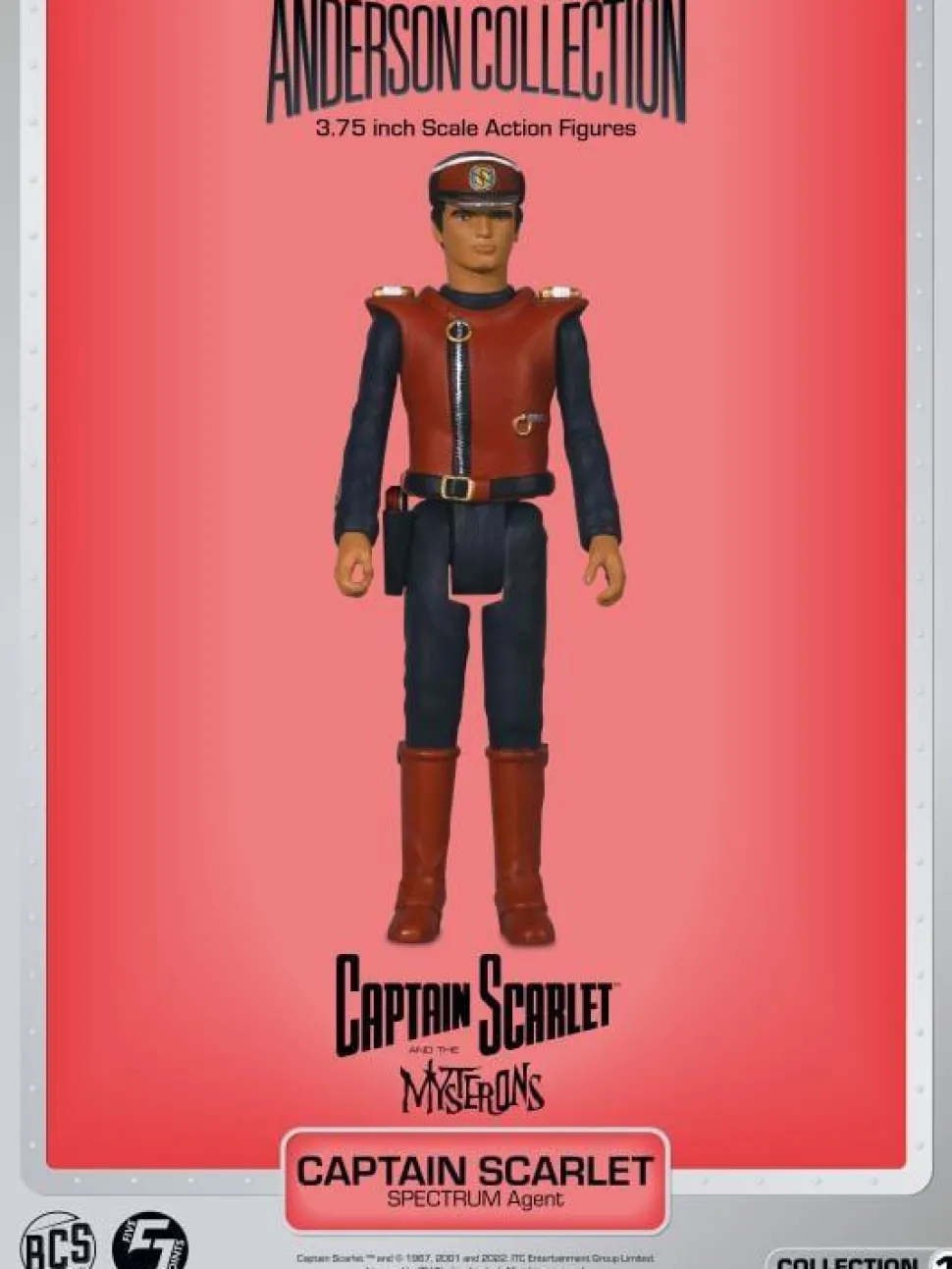 Gerry Anderson - The Anderson Collection Wave 1 3.75" Scale Action Figure Bundle (Set of 6)