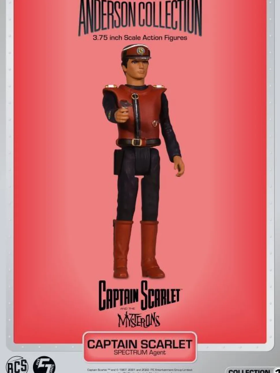 Gerry Anderson - The Anderson Collection Wave 1 3.75" Scale Action Figure Bundle (Set of 6)