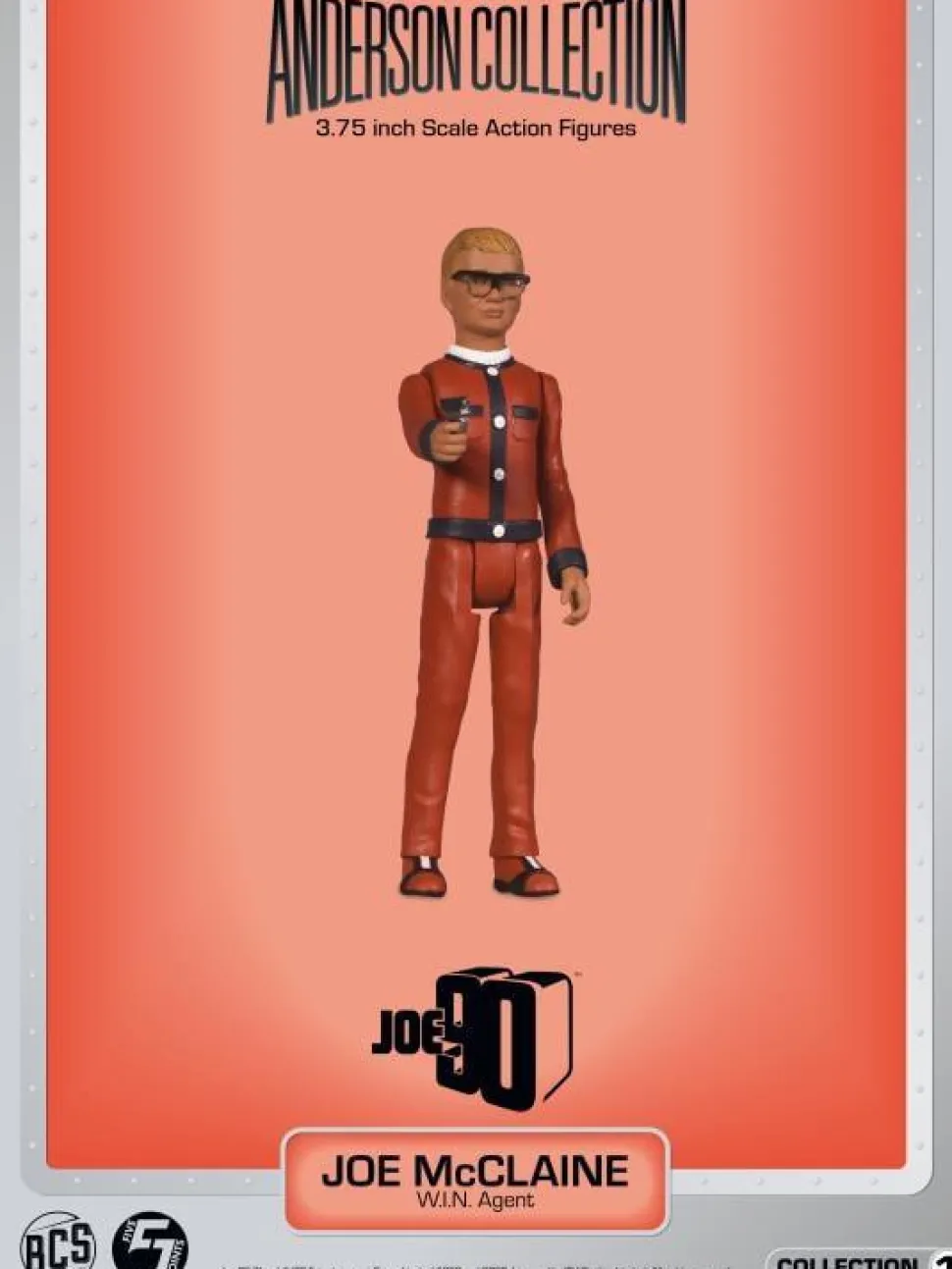 Gerry Anderson - The Anderson Collection Wave 1 3.75" Scale Action Figure Bundle (Set of 6)