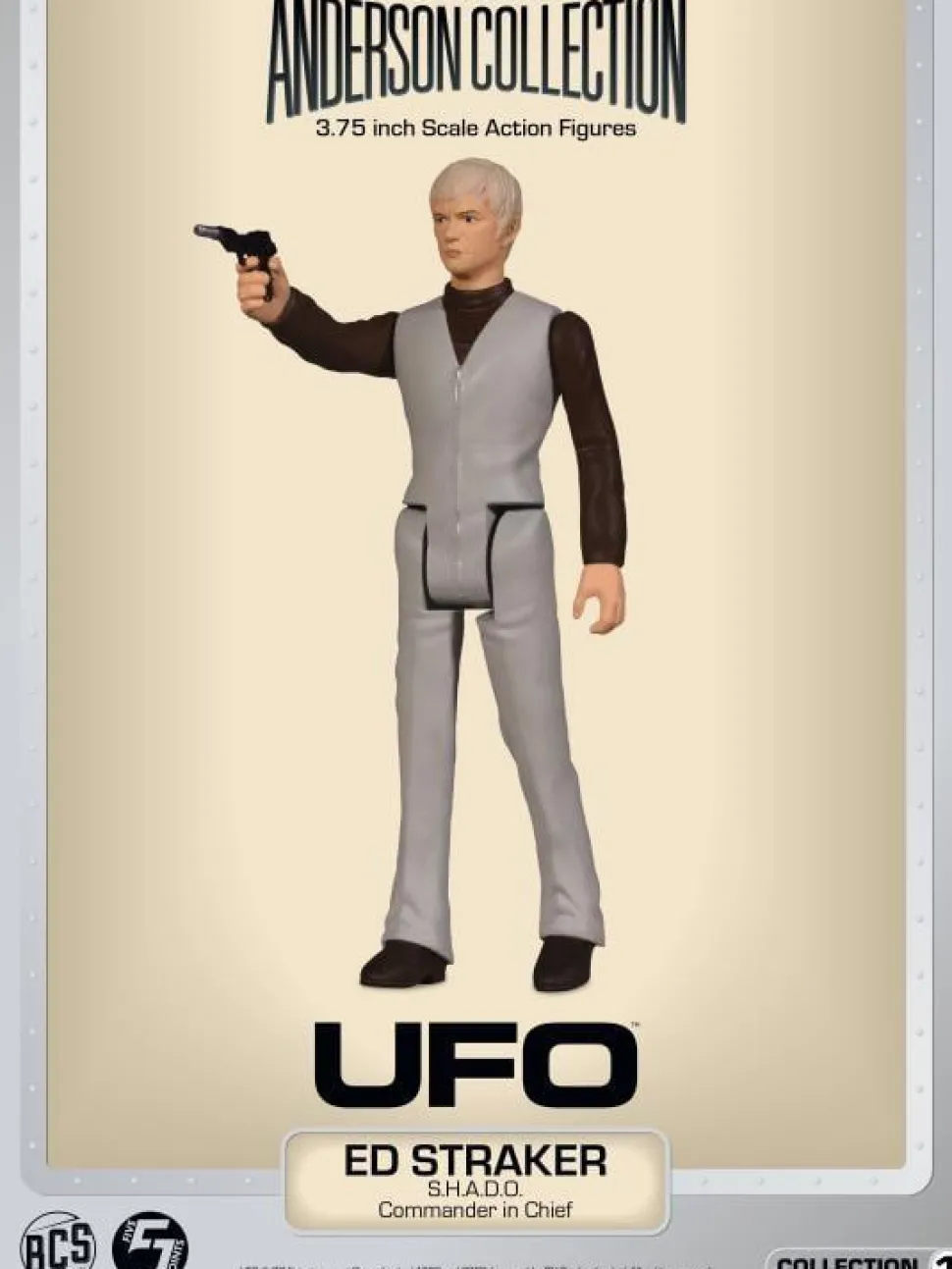 Gerry Anderson - The Anderson Collection Wave 1 3.75" Scale Action Figure Bundle (Set of 6)