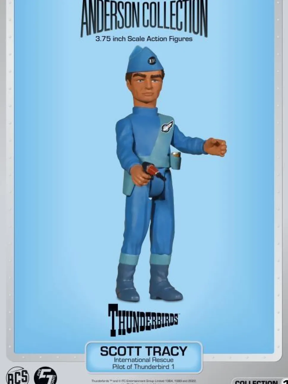 Gerry Anderson - The Anderson Collection Wave 1 3.75" Scale Action Figure Bundle (Set of 6)