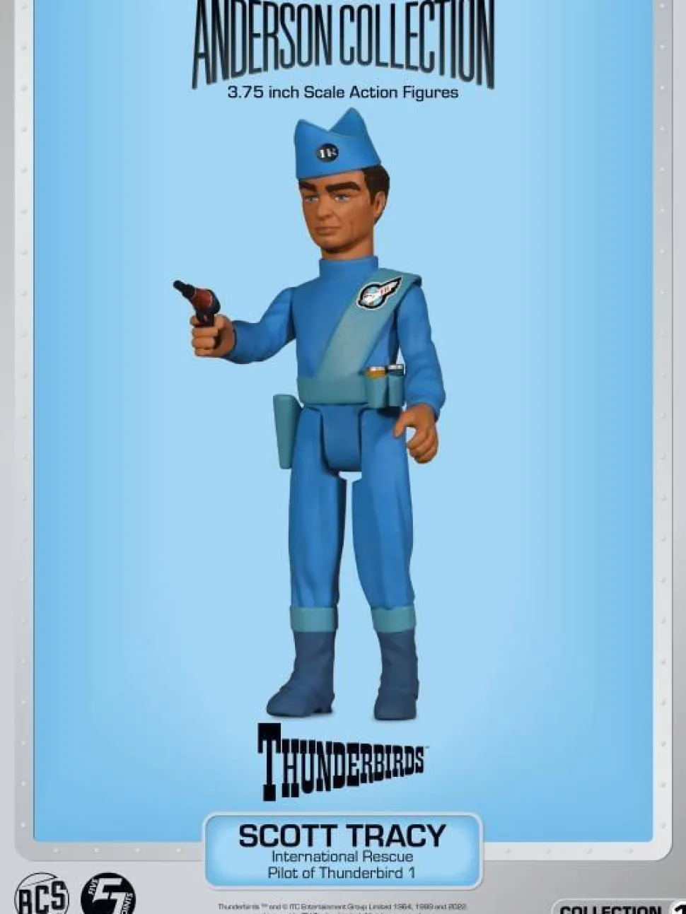 Gerry Anderson - The Anderson Collection Wave 1 3.75" Scale Action Figure Bundle (Set of 6)