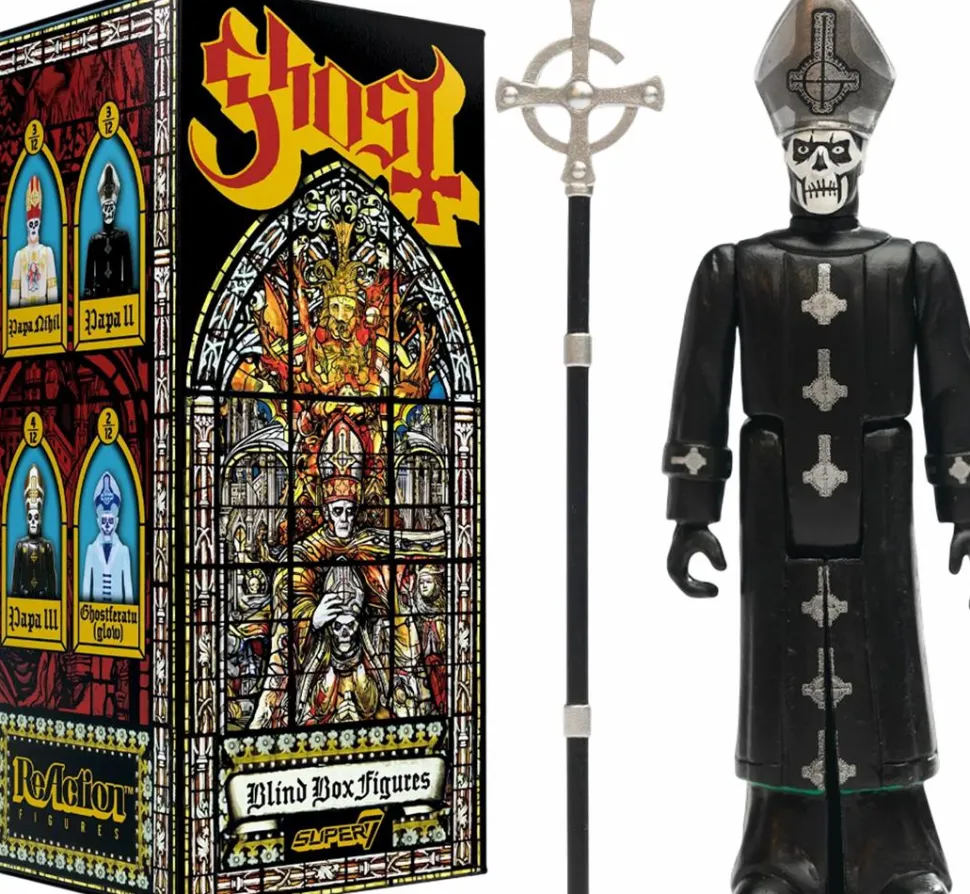Ghost - Wave 01 Blind Box ReAction 3.75" Action Figure (Single Unit)