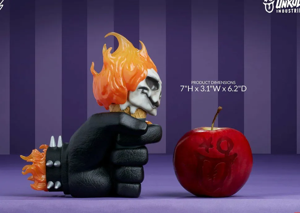 Ghost Rider - Ghost Rider: One Scoops 7” Vinyl Figure by Erik Scoggan
