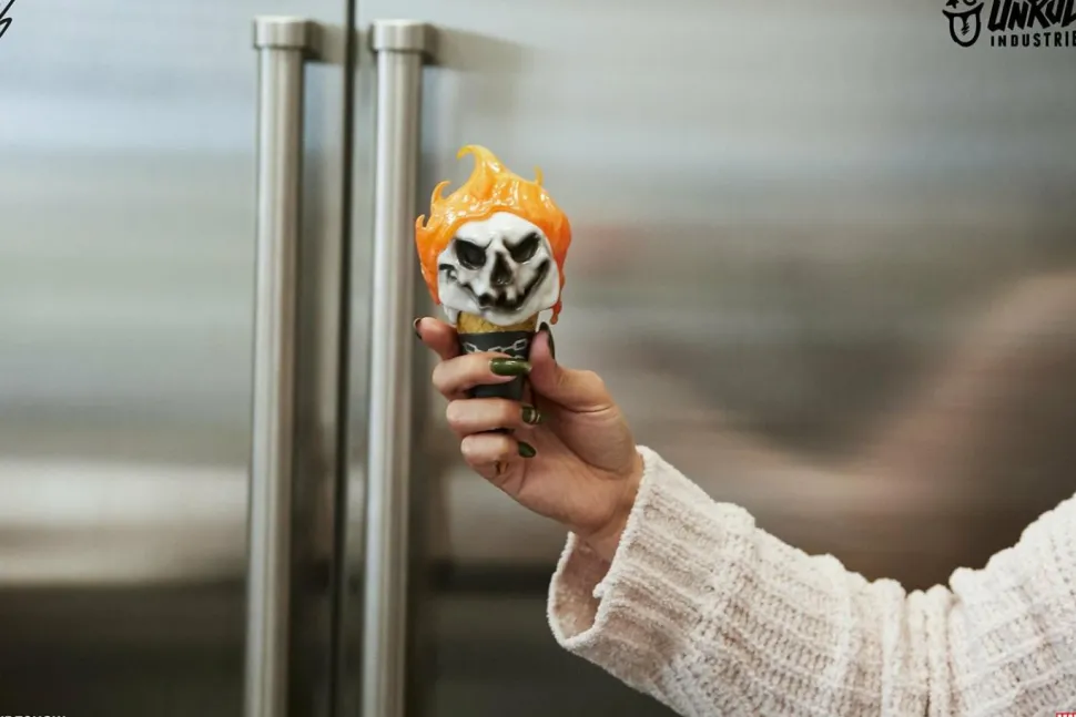 Ghost Rider - Ghost Rider: One Scoops 7” Vinyl Figure by Erik Scoggan