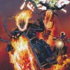 Ghost Rider - Ghost Rider by Jason Aaron Omnibus Hardcover Book (Greg Land DM Variant Cover)
