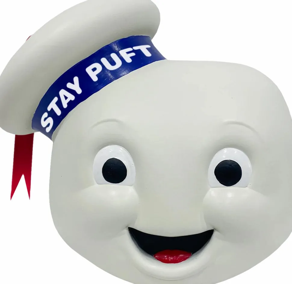 Ghostbusters (1984) - Stay Puft Marshmallow Man Adult Vinyl Mask (One Size Fits Most)