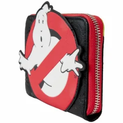 Ghostbusters - Logo Glow in the Dark 4" Faux Zip-Around Wallet