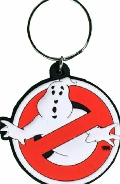 Ghostbusters - Logo Rubber Keychain