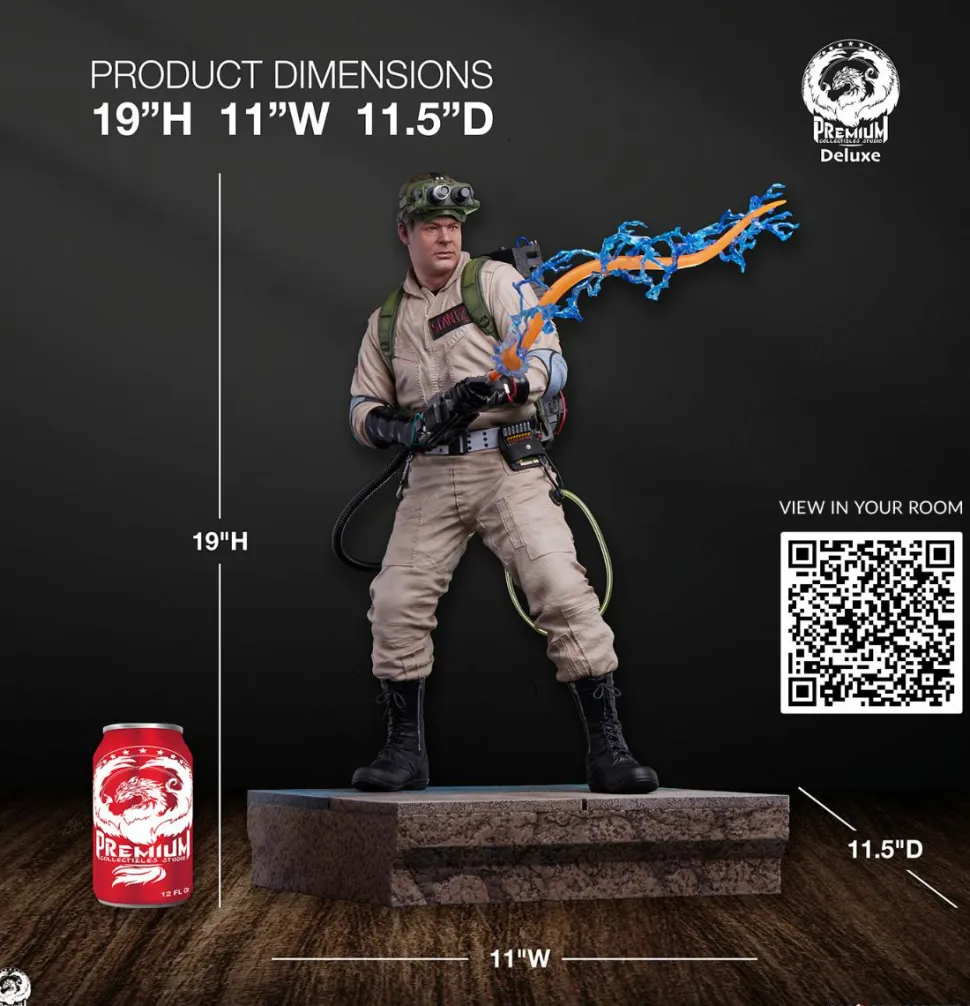 Ghostbusters - Ray Stantz Deluxe 1/4th Scale Statue