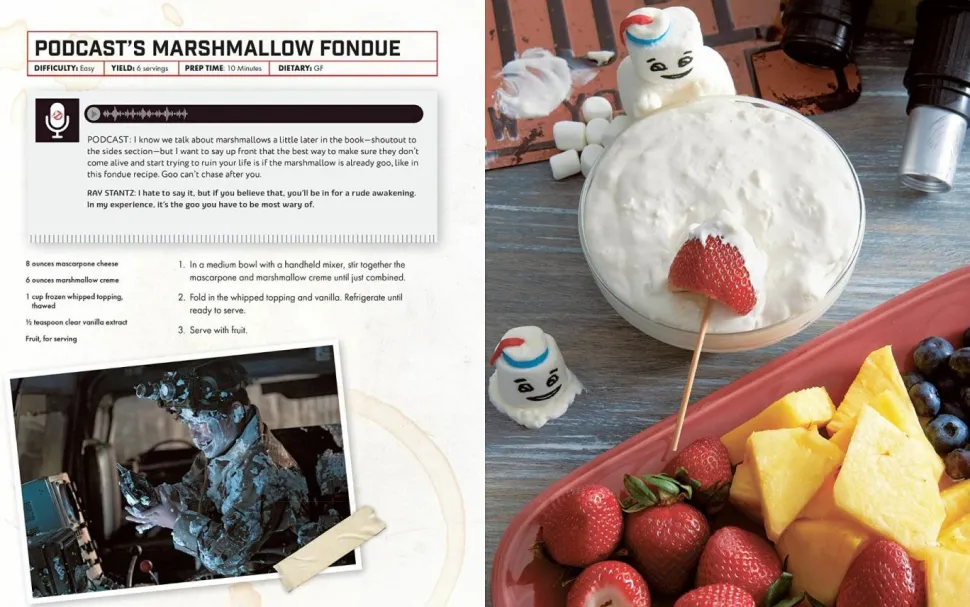 Ghostbusters - The Official Cookbook Hardcover Book