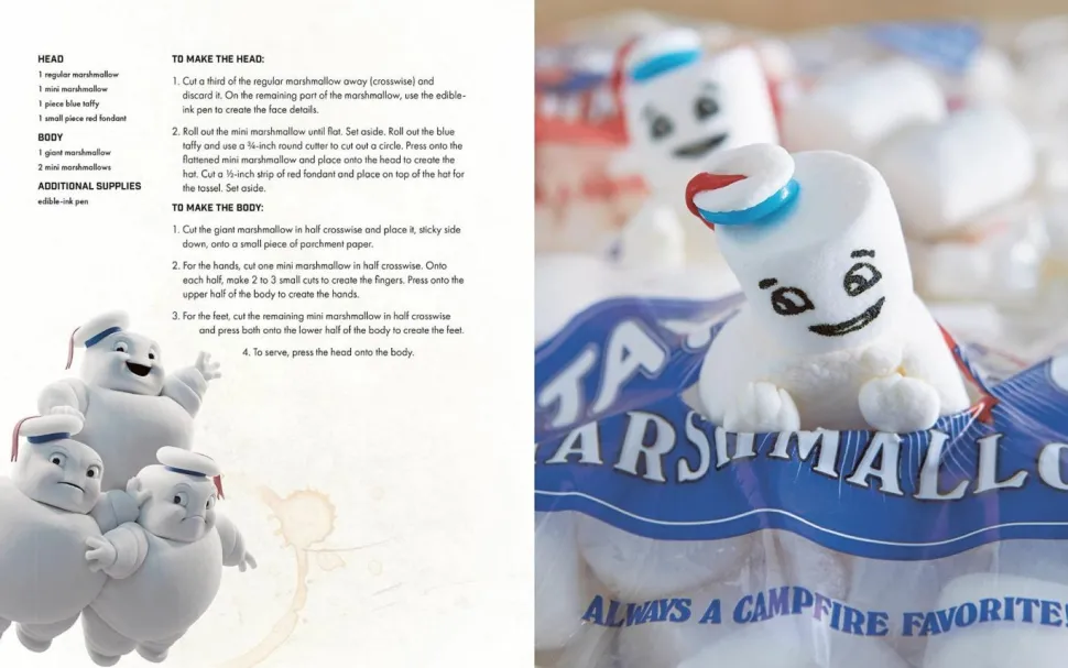 Ghostbusters - The Official Cookbook Hardcover Book
