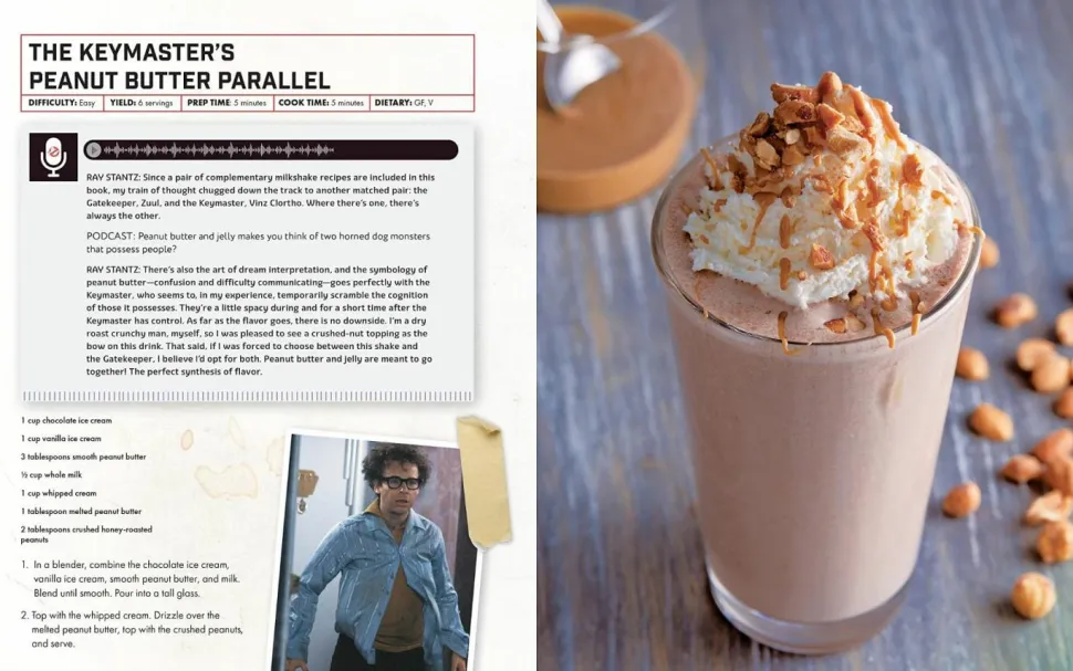 Ghostbusters - The Official Cookbook Hardcover Book