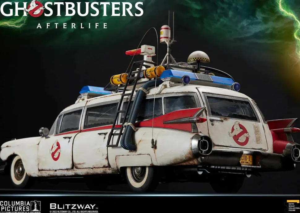 Ghostbusters: Afterlife - Ecto-1 1/6th Scale Action Figure Vehicle Accessory