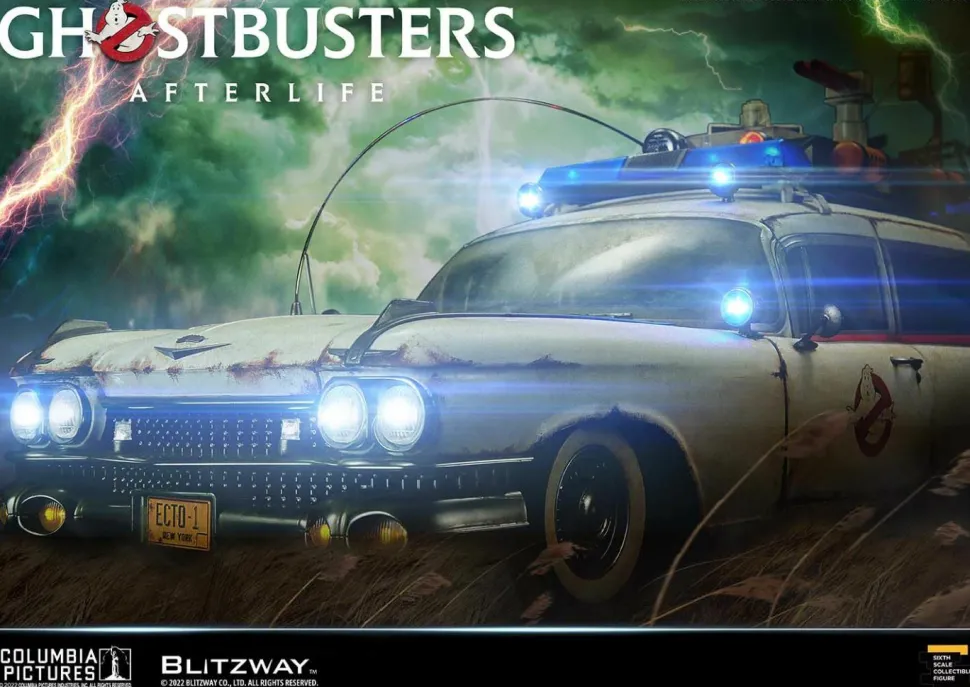 Ghostbusters: Afterlife - Ecto-1 1/6th Scale Action Figure Vehicle Accessory