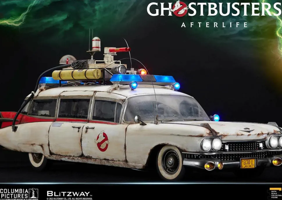Ghostbusters: Afterlife - Ecto-1 1/6th Scale Action Figure Vehicle Accessory