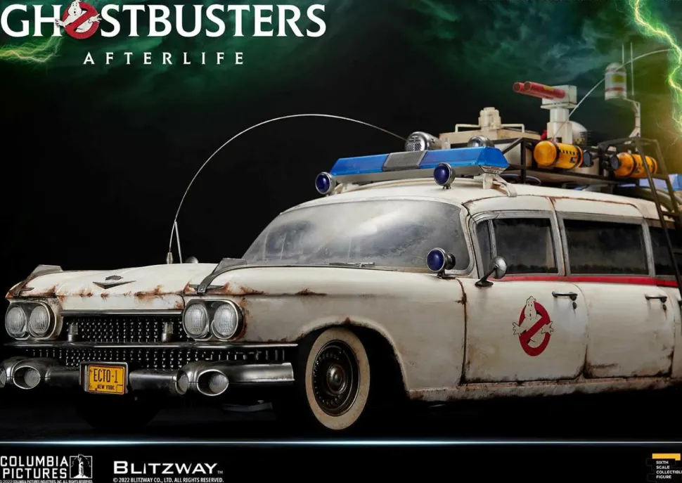 Ghostbusters: Afterlife - Ecto-1 1/6th Scale Action Figure Vehicle Accessory