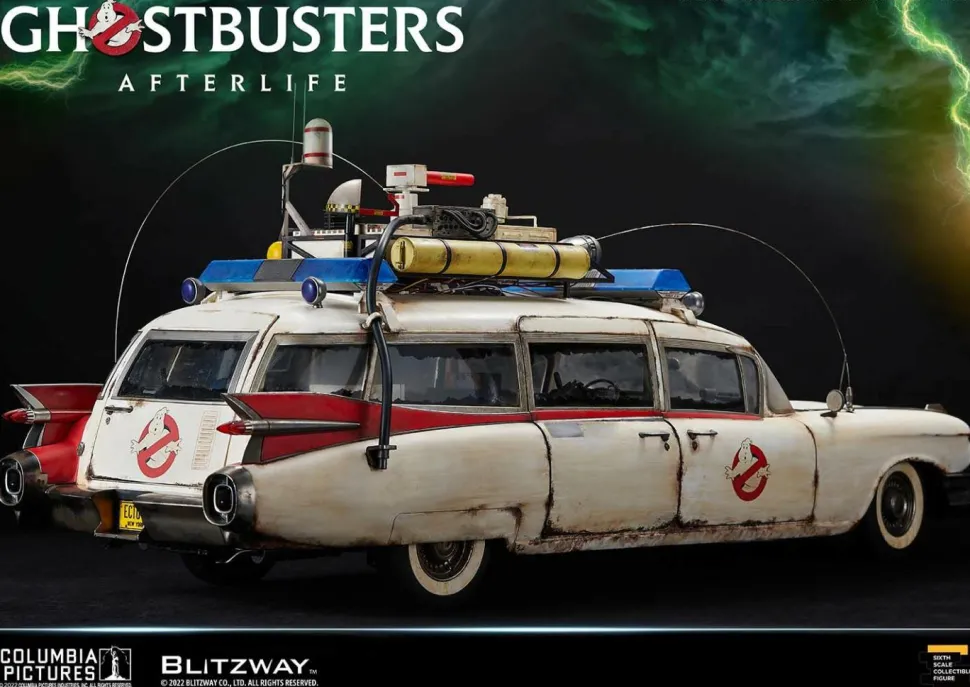 Ghostbusters: Afterlife - Ecto-1 1/6th Scale Action Figure Vehicle Accessory