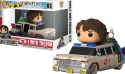 Ghostbusters: Afterlife - Trevor with Ecto-1 Pop! Rides Vinyl Figure