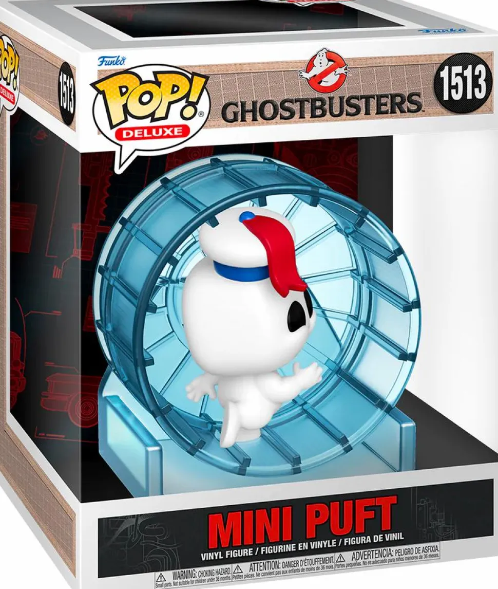 Ghostbusters: Frozen Empire (2024) - Mini Puft in Wheel Deluxe Pop! Vinyl Figure