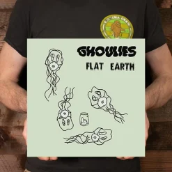 Ghoulies - Flat Earth LP Vinyl Record (Bottle Green Coloured Vinyl)