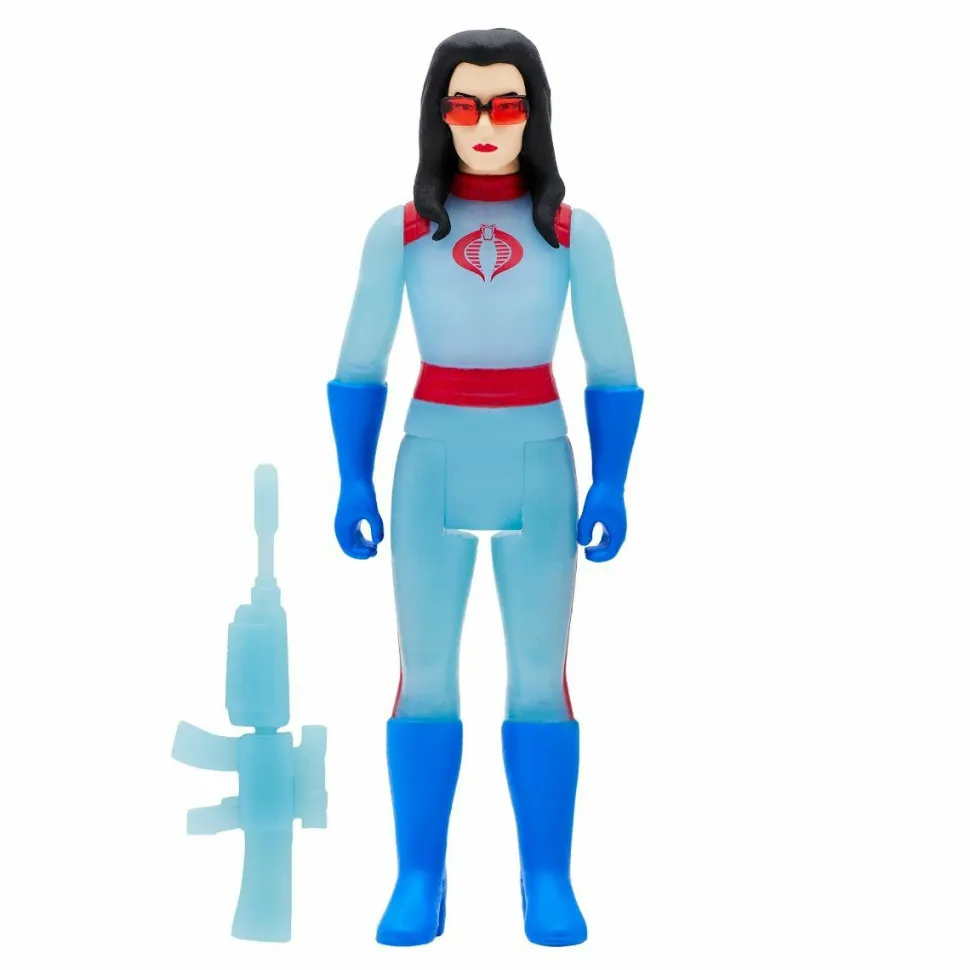 G.I. Joe - Baroness Glow Patrol Glow-in-the-Dark ReAction 3.75” Action Figure
