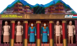 G.I. Joe - City of the Dead Ancient Clay Guardians & Skeleton Soldiers ReAction 3.75" Action Figure Box Set (2023 SDCC Exclusive)