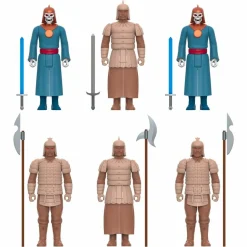 G.I. Joe - City of the Dead Ancient Clay Guardians & Skeleton Soldiers ReAction 3.75
