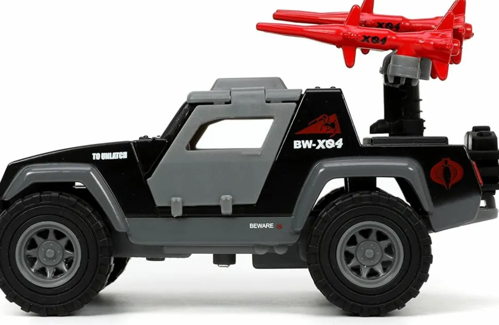 G.I. Joe - Cobra Commander & Stinger Hollywood Rides 1/32 Scale Die-Cast Vehicle Replica